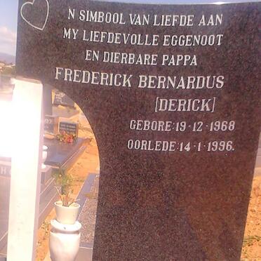 ? Frederick Bernardus 1968-1996