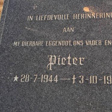 ?  Pieter 1944-1992