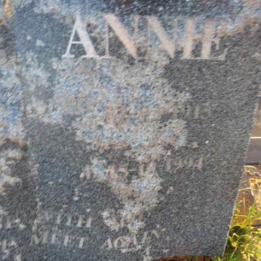 ? Annie 1913-1994
