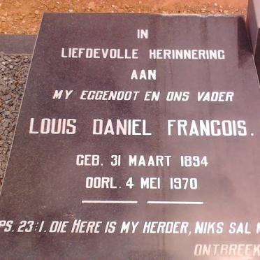 ? Louis Daniel Francois 1984-1970