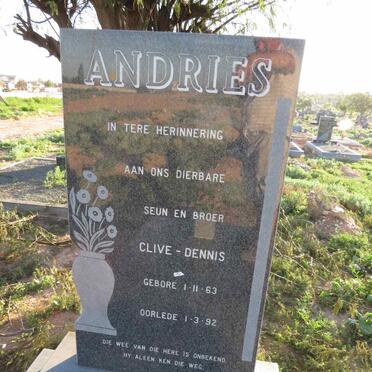 ANDRIES Clive-Dennis 1963-1992