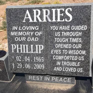 ARRIES Phillip 1965-2009