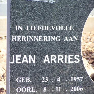 ARRIES Jean 1957-2006