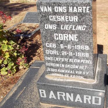 BARNARD Corne 1968-1968