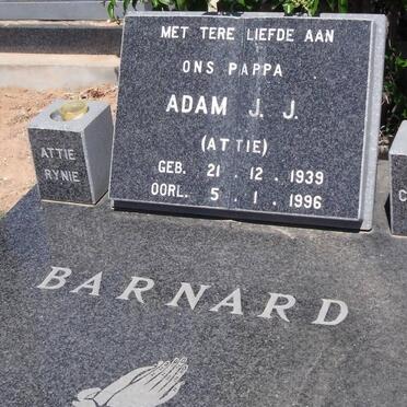 BARNARD Adam J.J. 1939-1996