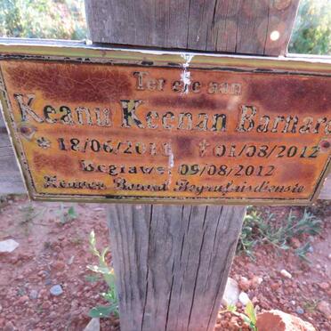 BARNARD Keanu Keenan 2011-2012