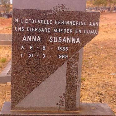 BARNARD Anna Susanna 1888-1969