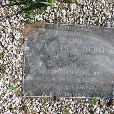 BERG Deline, van den 1941-2013