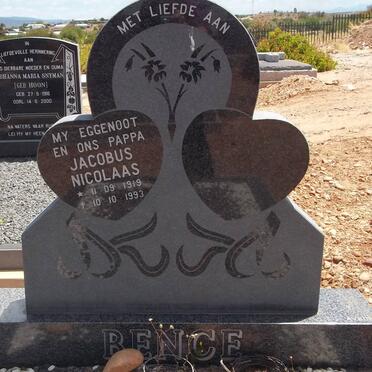 BENCE Jacobus Nicolaas 1919-1993