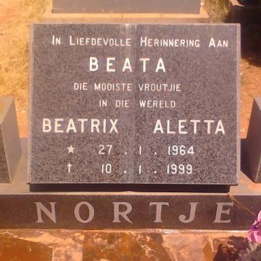 BEATA Beatrix Aletta 1964-1999