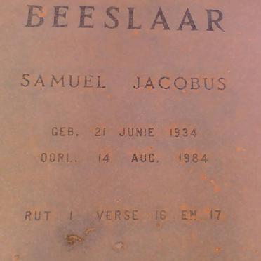 BEESLAAR Samuel Jacobus 1934-1984