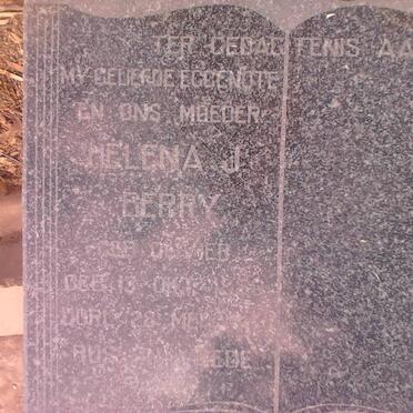BERRY Helena J.