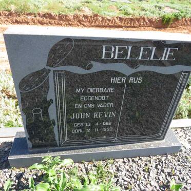 BELELIE John Kevin 1961-1992