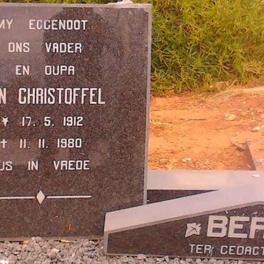 BERRY Jan Christoffel 1912-1980