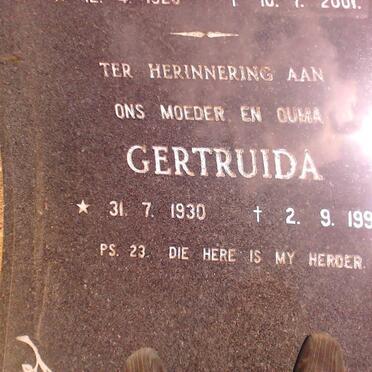 BENCE Johannes Christiaan 1926-2001 &amp; Gertruida 1930-1999