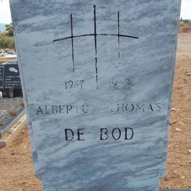 BOD Aberius Thomas, de 1937-1989