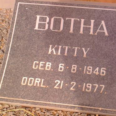 BOTHA Kitty 1946-1977