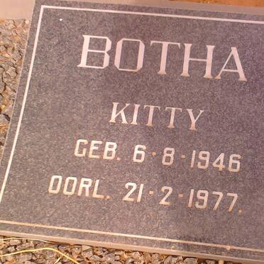 BOTHA Kitty 1946-1977