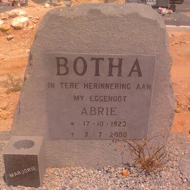 BOTHA Abrie 1920-2000