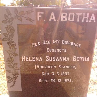 BOTHA Helena Susanna nee STANDER 1907-1972