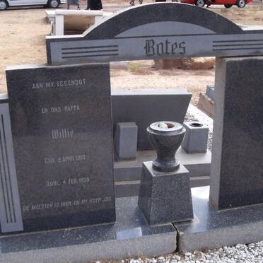 BOTES Willie 1910-1958
