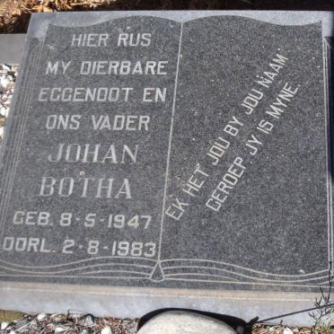 BOTHA Johan 1947-1983