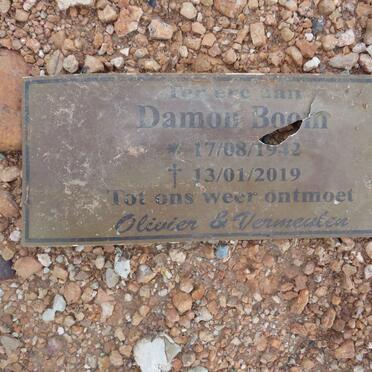 BOOM Damon 1942-2019