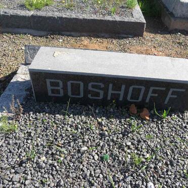 BOSHOFF Martha Magaretha Johanna 1896-1963 _1