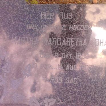 BOSHOFF Martha Margaretha Johanna 1899-19?3