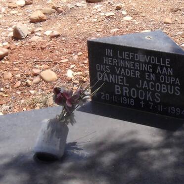 BROOKS Daniel Jacobus 1918-1994