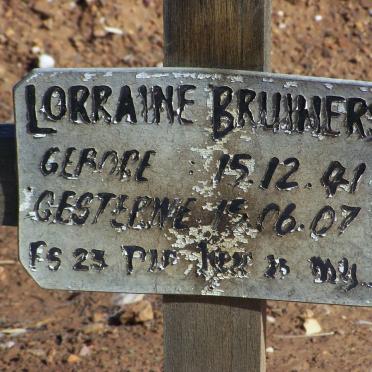 BRUINERS Lorraine 1941-2007