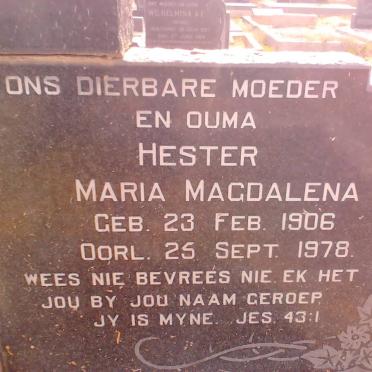 BRIEDENHANN Coenraad Johannes Jacobus 1905-1964 &amp; Hester Maria Magdalena 1906-1978