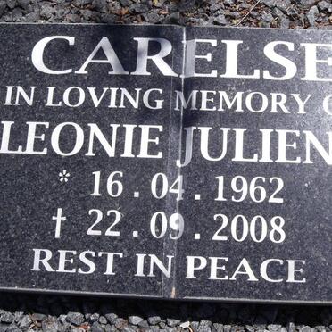CARELSE Leonie Juliene 1962-2008