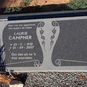 CAMPHER Laurie 1932-2007