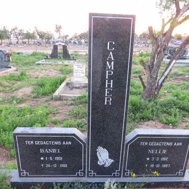 CAMPHER Daniel 1901-1988 & Nellie 1912-1987