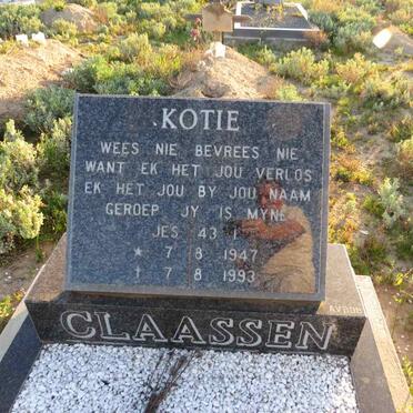 CLAASSEN Kotie 1947-1993
