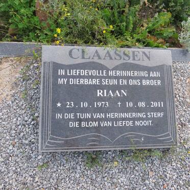 CLAASSEN Riaan 1973-2011