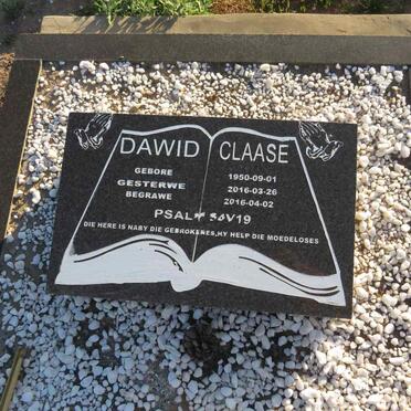 CLAASE Dawid 1950-2016