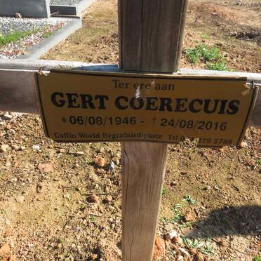 COERECUIS Gert 1946-2016