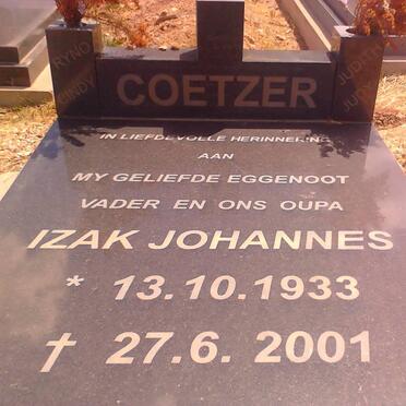 COETZER Izak Johannes 1933-2001