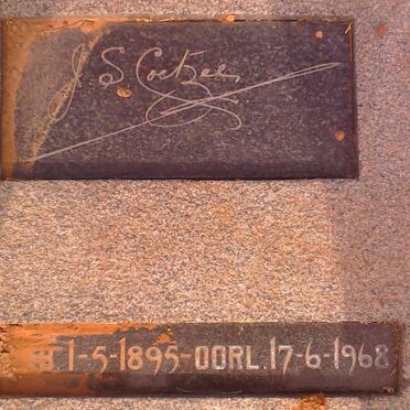 COETZER J.S. 1895-1968