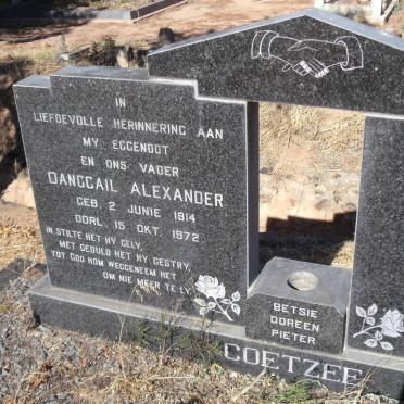 COETZEE Danccail Alexander 1914-1972