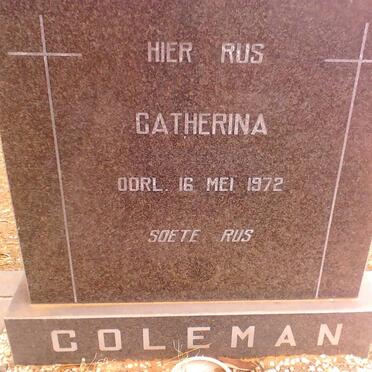 COLEMAN Catherina -1972