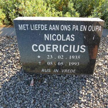 COERICIUS Nicolas 1935-1993