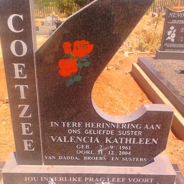 COETZEE Valencia Kathleen 1961-2004