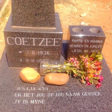 COETZEE Werner 1976-19?7