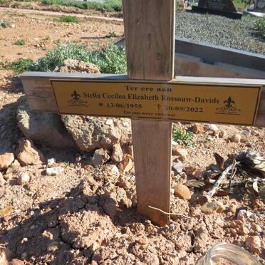 DAVIDS Stella Cecilea Elizabeth, ROSSOUW- 1955-2022