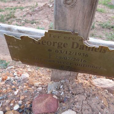 DANIELS George 1936-2016