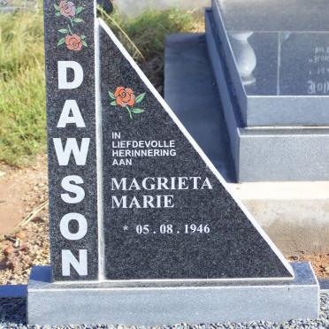 DAWSON Magrieta Marie 1946-