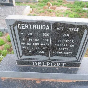 DELPORT Gertruida 1926-1986